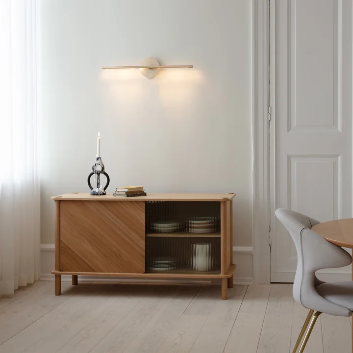 Umage - Omni LED Wandleuchte, Messing beschichtet