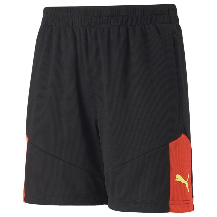 PUMA Short d'Entraînement IndividualFINAL - Noir/Rouge Enfant