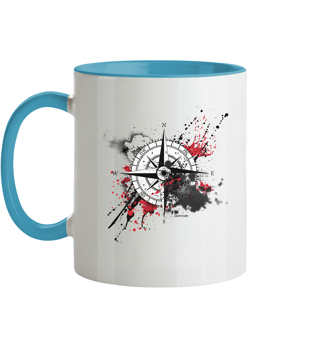 DartSturm - Navigator - Tasse zweifarbig