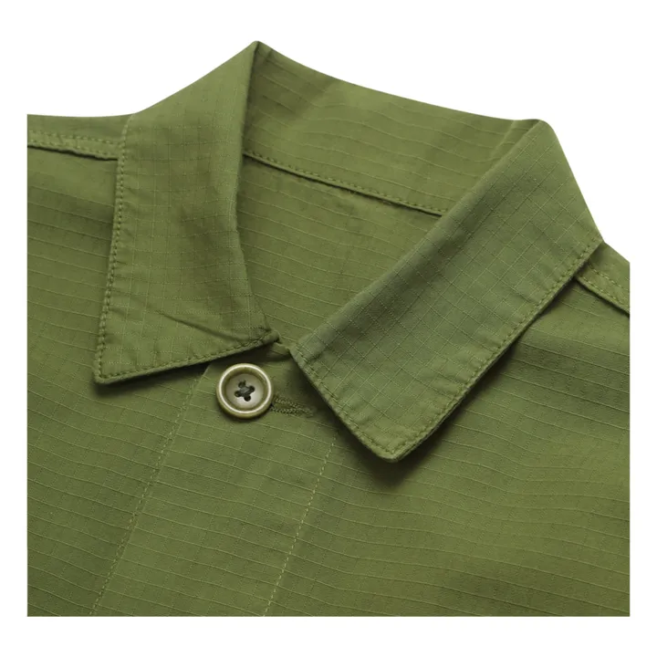 Service Works Veste Ripstop Coverall Coton Bio | Vert kaki