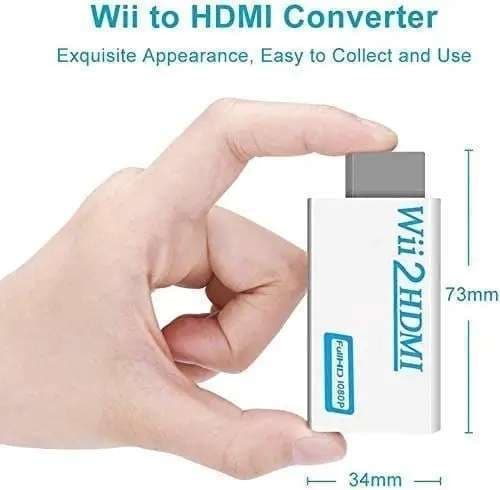 Wii til HDMI-adapter - Nintendo Wii til Full-HD 1080p