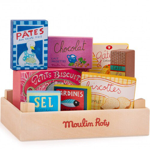 Moulin roty boodschappen set