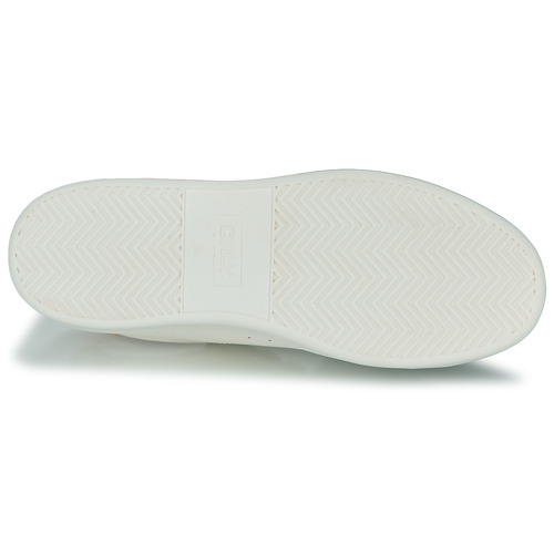 Only - ONLSOUL-4 PU SNEAKER NOOS - Blanc / Doré