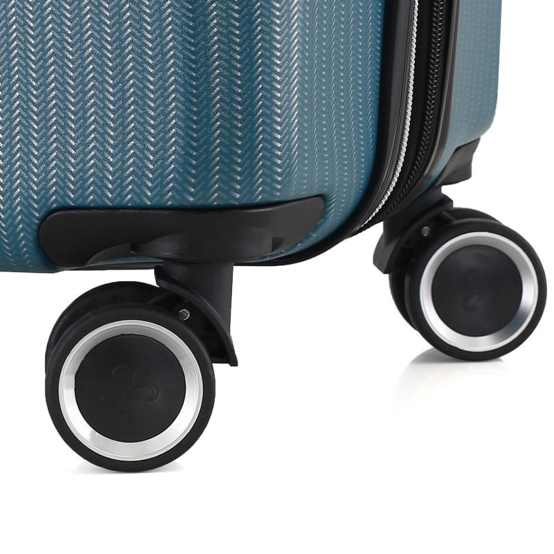 Lot de 3 valises rigides 379 Extensibles 55, 66 et 76 cm Menthe