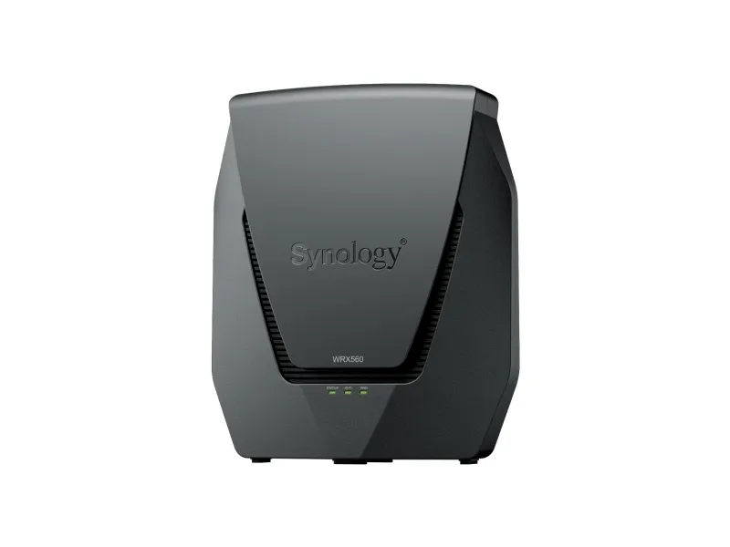 Synology WRX560 - Trådløs router - mesh 4-port switch - 1GbE, 2.5GbE - WAN-porte: 2