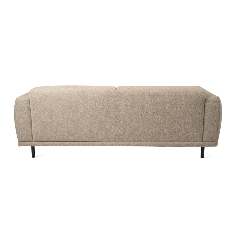 POLSPOTTEN Teddy 2-zits bank beige