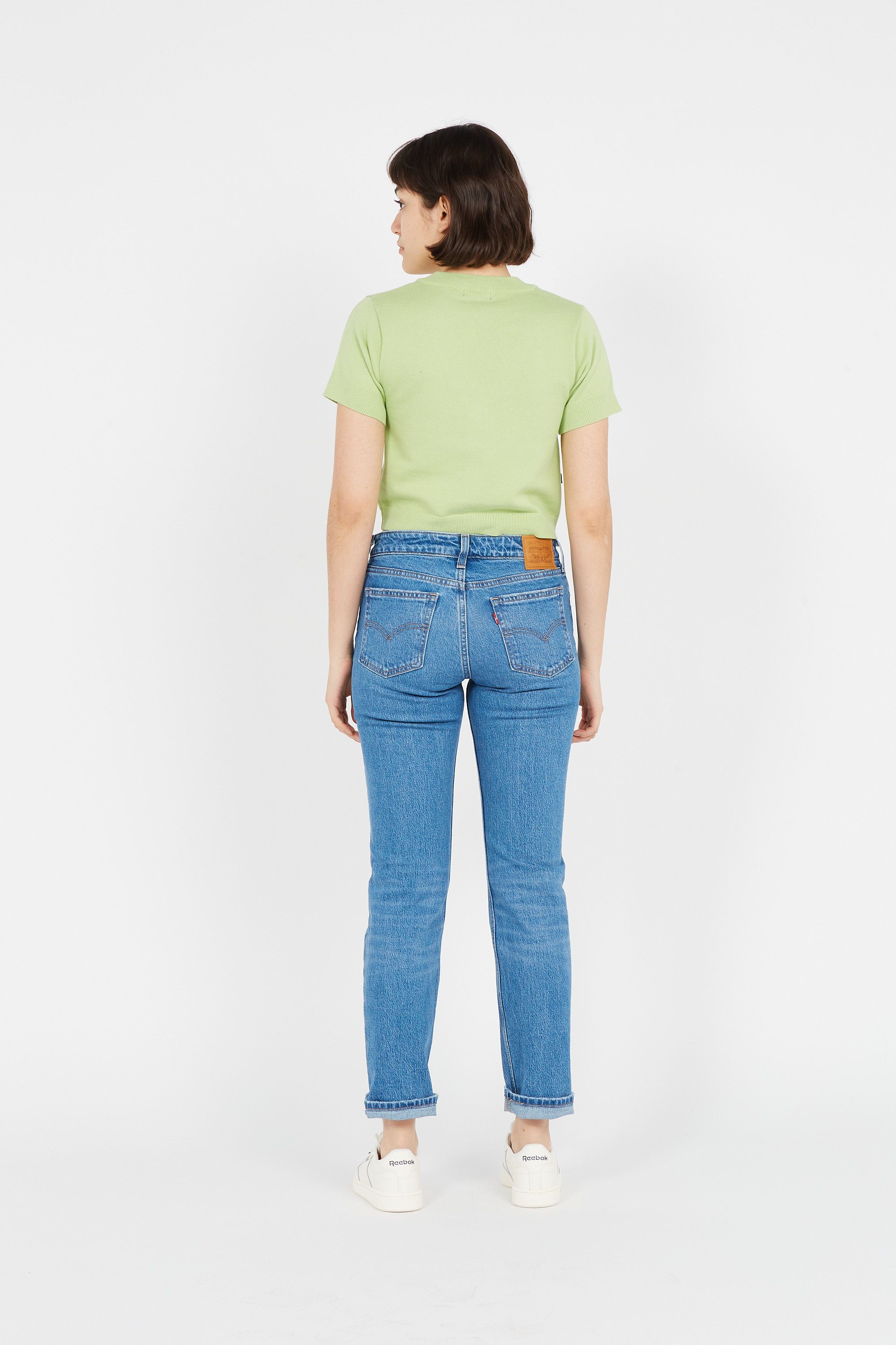 OBEY Gilet POPPY CROPPED CARDIGAN Vert