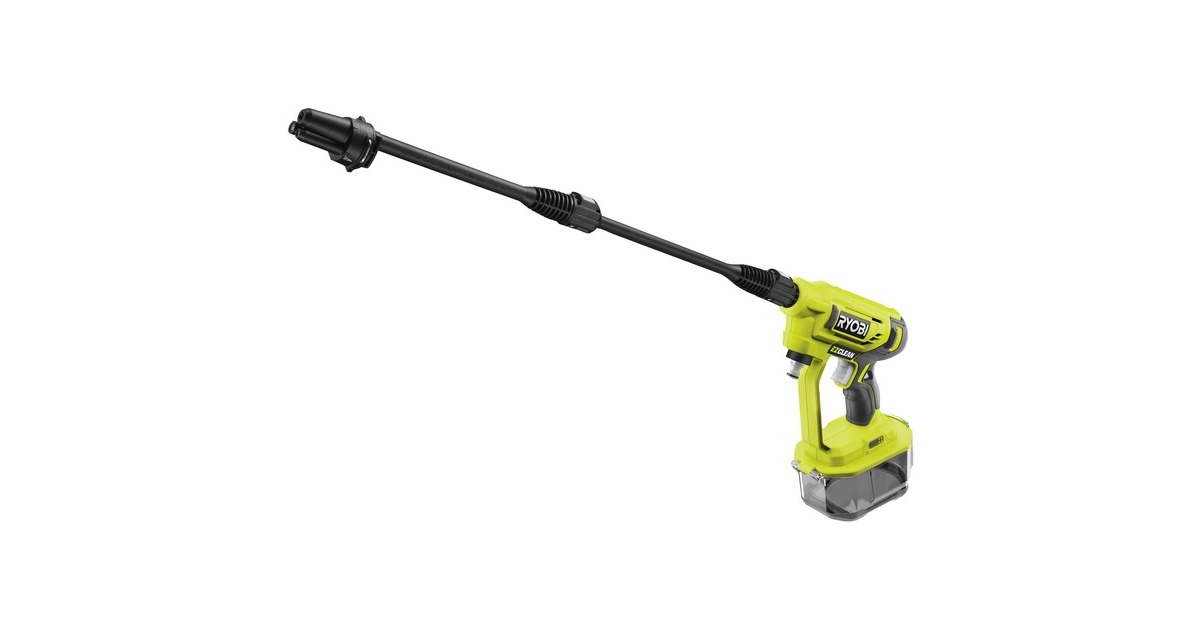 RyobiONE+ 18V Accu Power Washer RY18PW22A-0 drukreiniger  (Groen/zwart, Accu en lader niet inbegrepen)