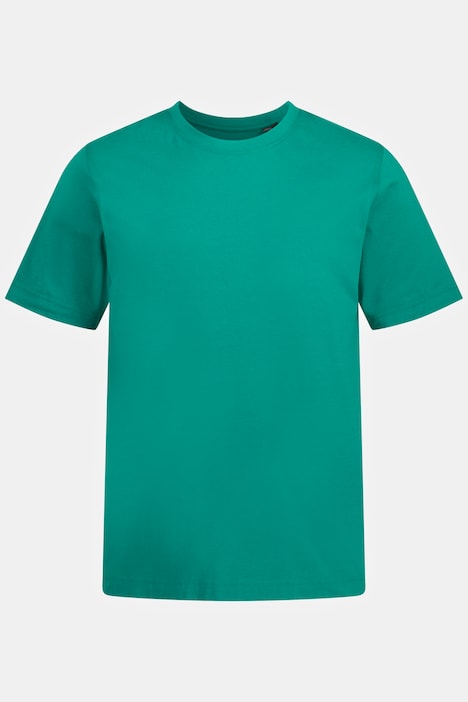 T-Shirt, Basic, Rundhals, gekämmte Baumwolle, bis 8XL