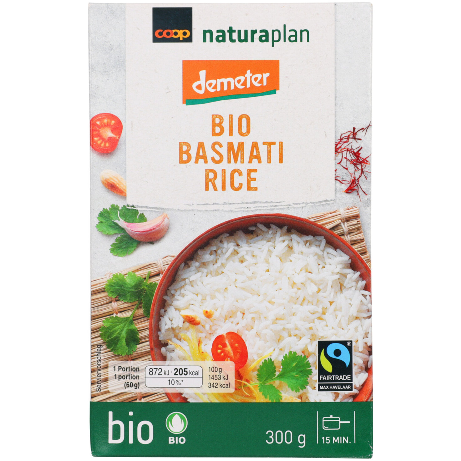 Naturaplan Bio Demeter Basmatireis