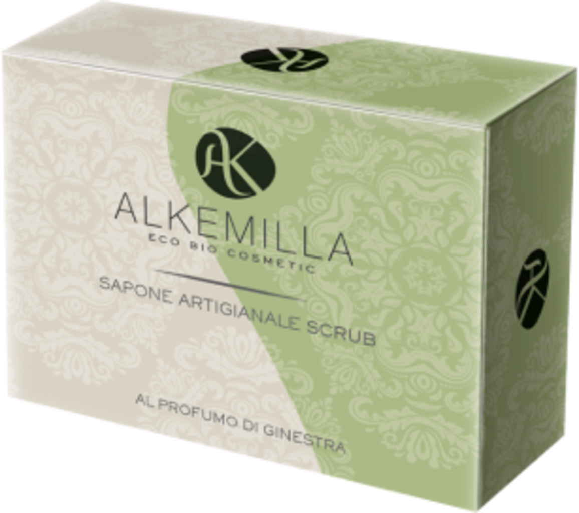 Alkemilla Eco Bio Cosmetic  Ginster Peeling-Seife, 100 g