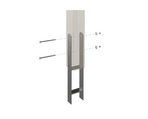 SKAN Holz enkele carport Grunewald 321 x 554 cm licht eiken