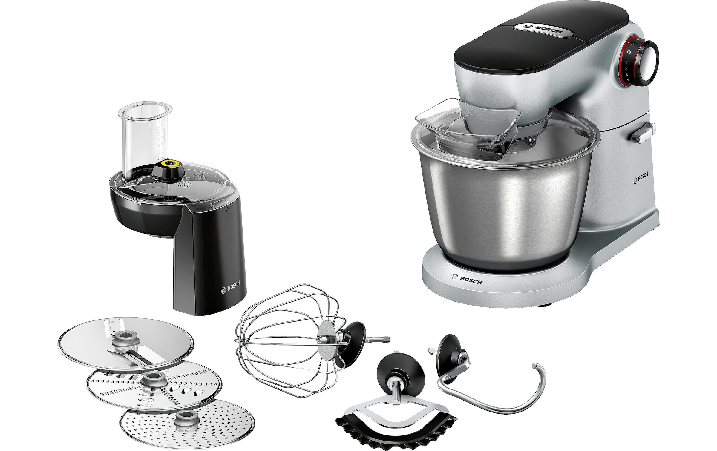 BOSCH Küchenmaschine »Serie 8 OptiMUM Schwarz/Silber«