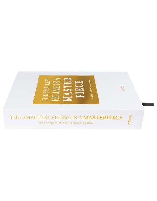 District 70 Masterpiece Coffee Table Book - Kattenspeelgoed - 36x25x6 cm Wit