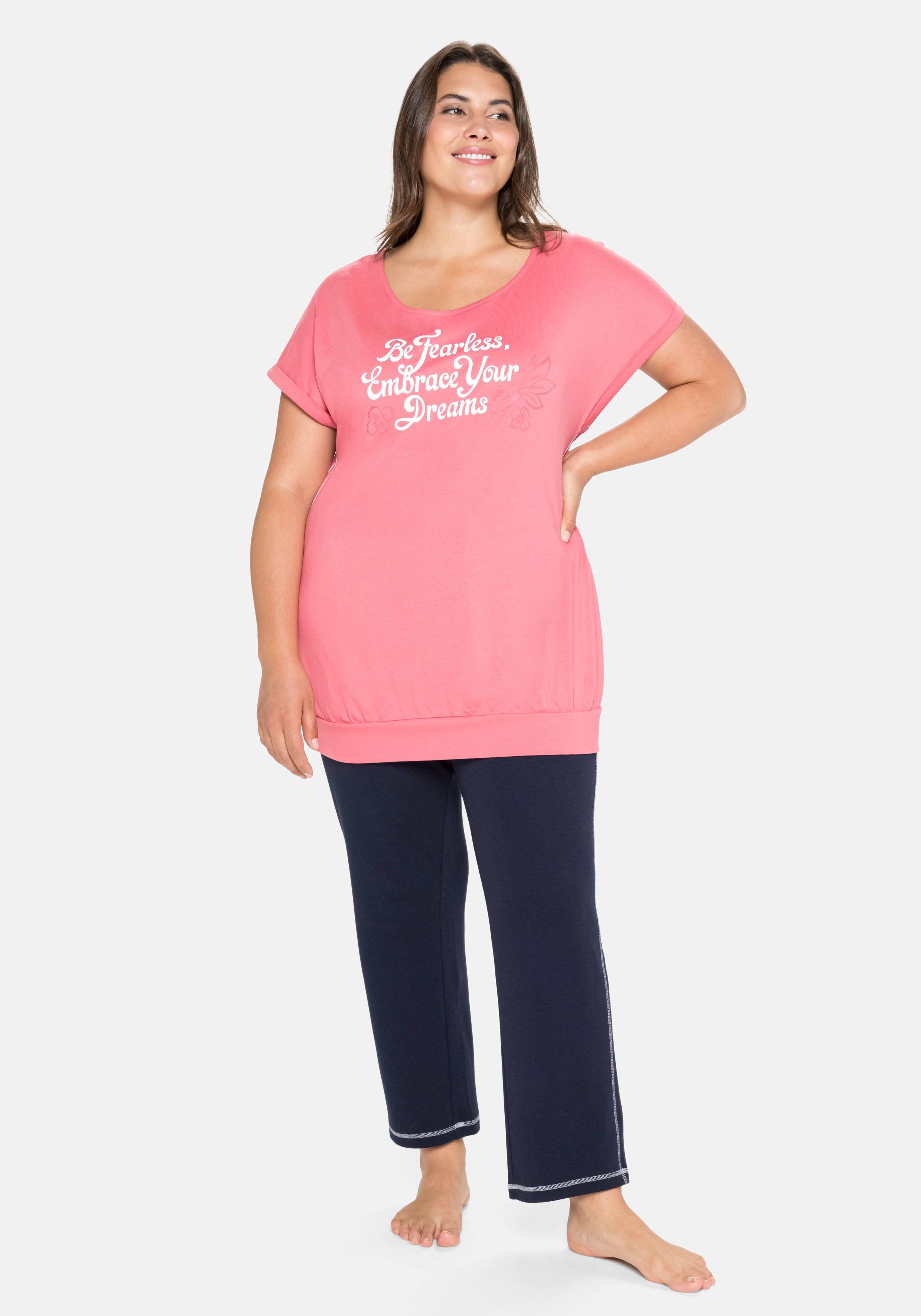 Relaxshirt mit Frontdruck, in Oversized-Form