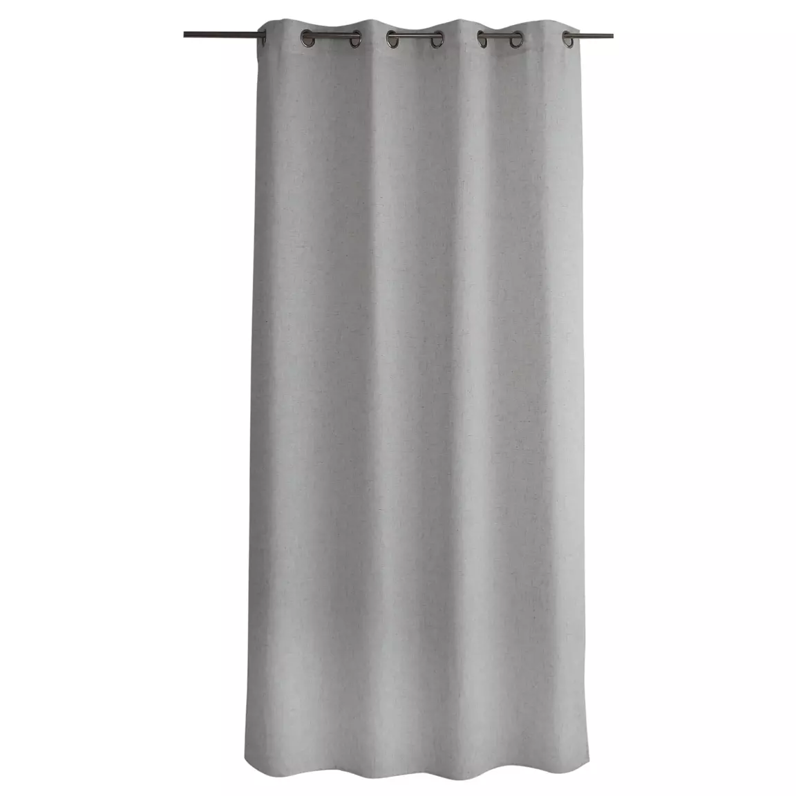 Rideau oeillets (140 x 240 cm) Eva Gris