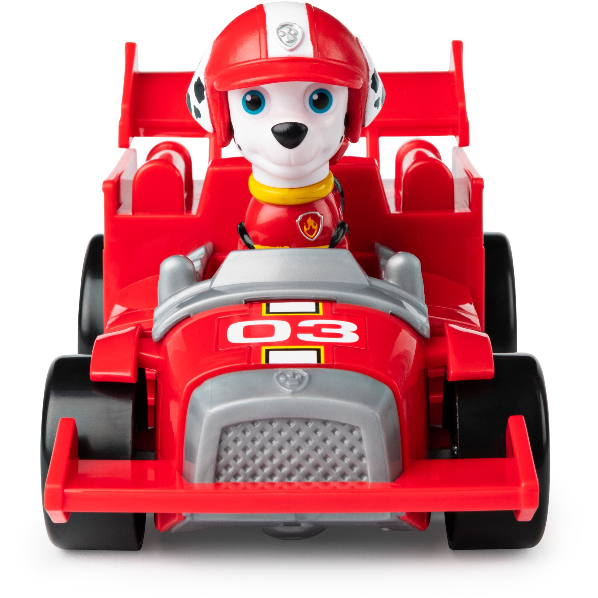 Spin Master Spielfahrzeug Spin Master - Paw Patrol - Ready, Race, Rescue, Marshalls Race & Go Deluxe Basis Fahrzeug