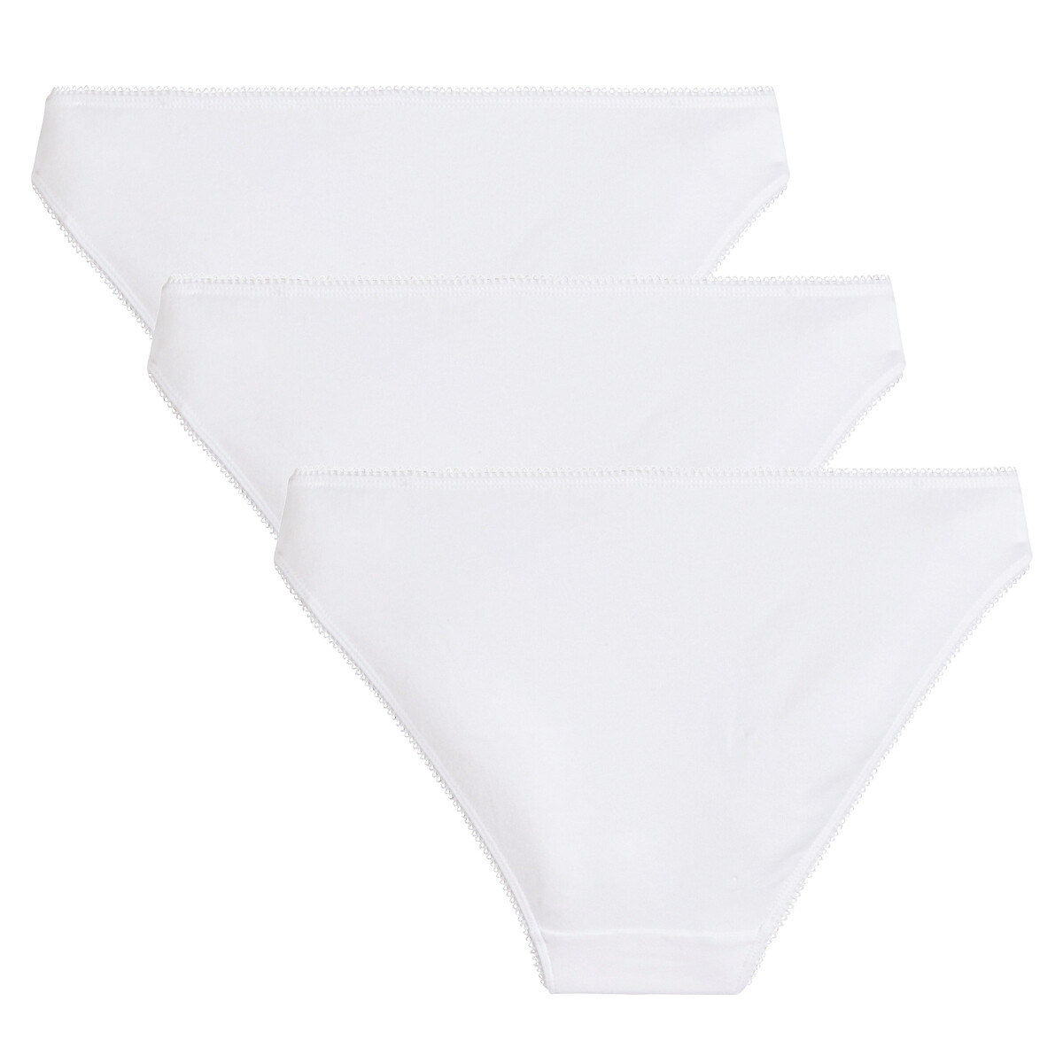 COLEÇÃO LA REDOUTE<br>Conjunto de 3 cuecas em algodão elástico
