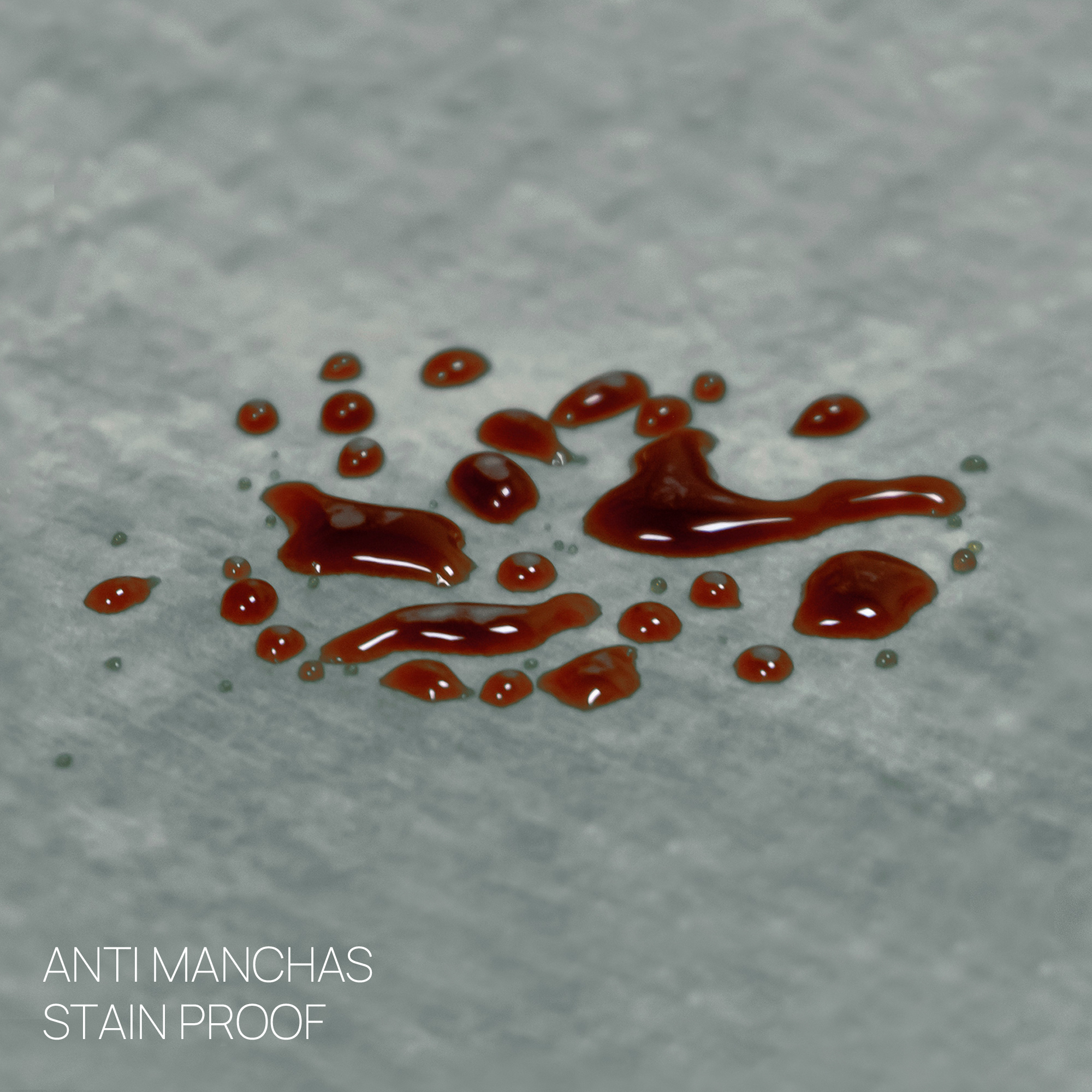 Capa protetora antimanchas para sofá com acabamento em veludo, cinza, 1 lugar, 55 cm (60-110 cm)