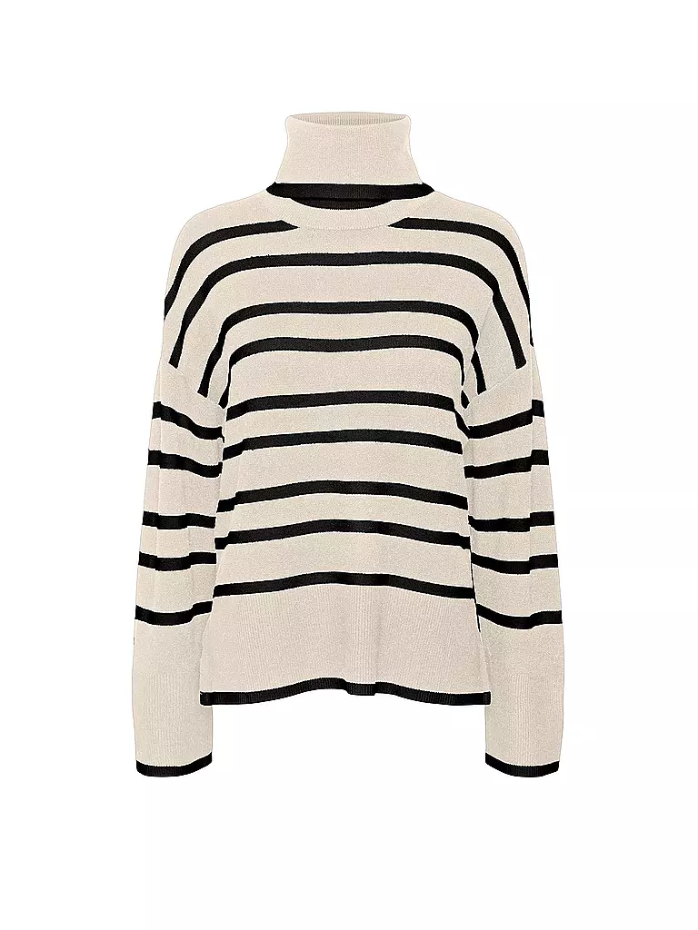 VERO MODA Rollkragenpullover VMSABA beige