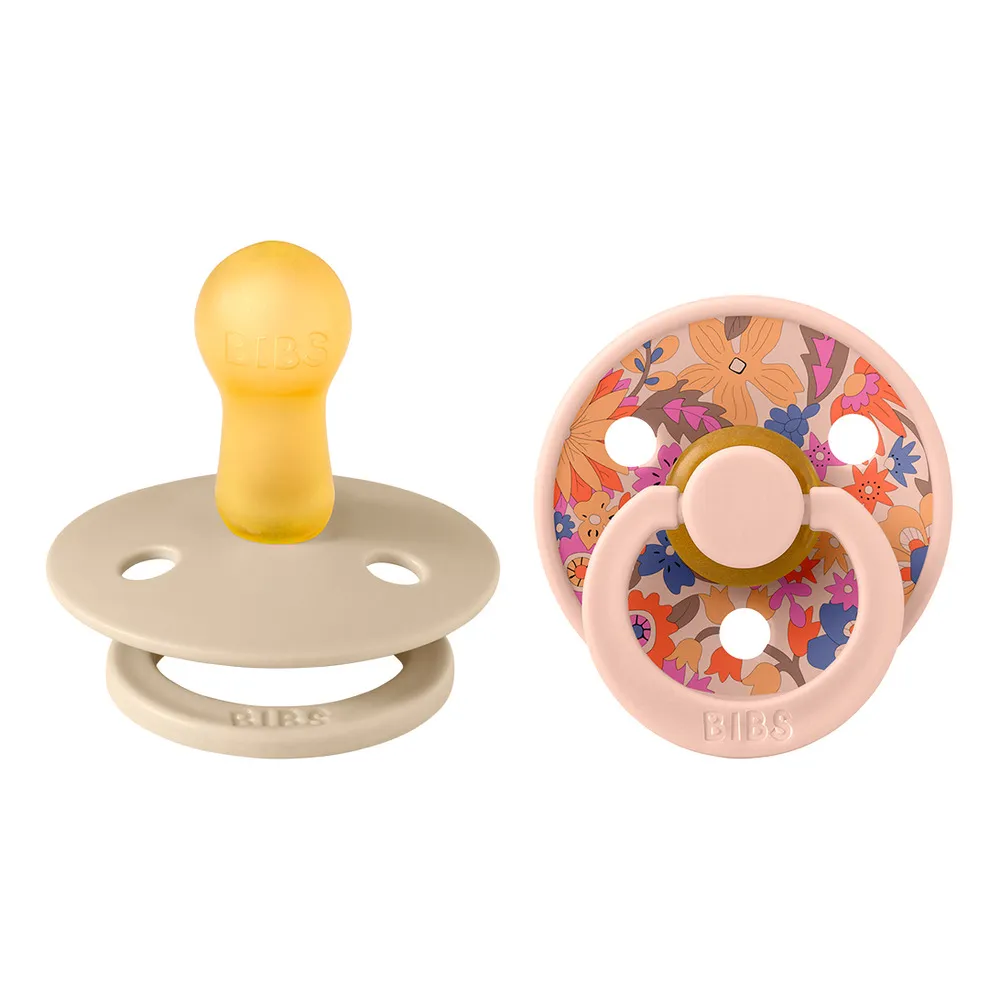 BIBS x Liberty Colour Latex Rund June Blossom - Blush Mix - flere størrelser