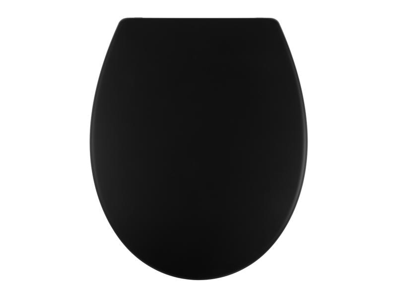 COCON Toilettensitz Duroplast mit Absenkautomatik Schwarz m WC-Sitz aus Kunststoff mit universeller Passform