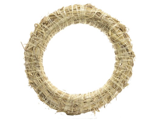 Hooikrans Ø 40 cm, natuurlijk stro