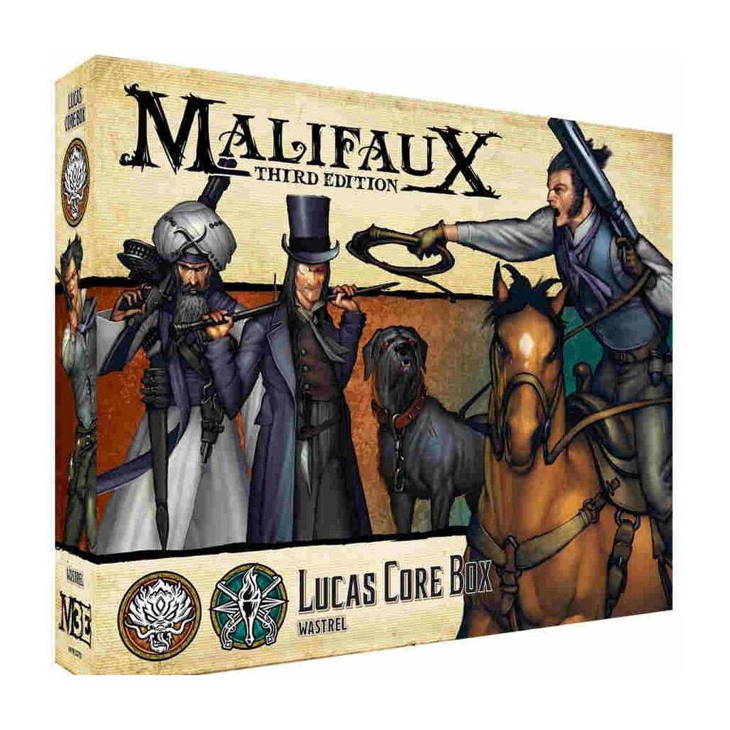 Malifaux 3E - Ten Thunders/Explorer's Society- Lucas Core Box