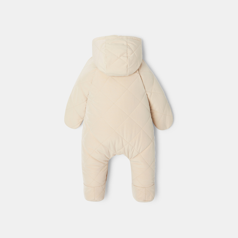 Combipilote matelassée doublée beige naissance Absorba