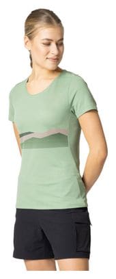 Maillot Manches Courtes Odlo F-Dry Ridgeline Femme Vert