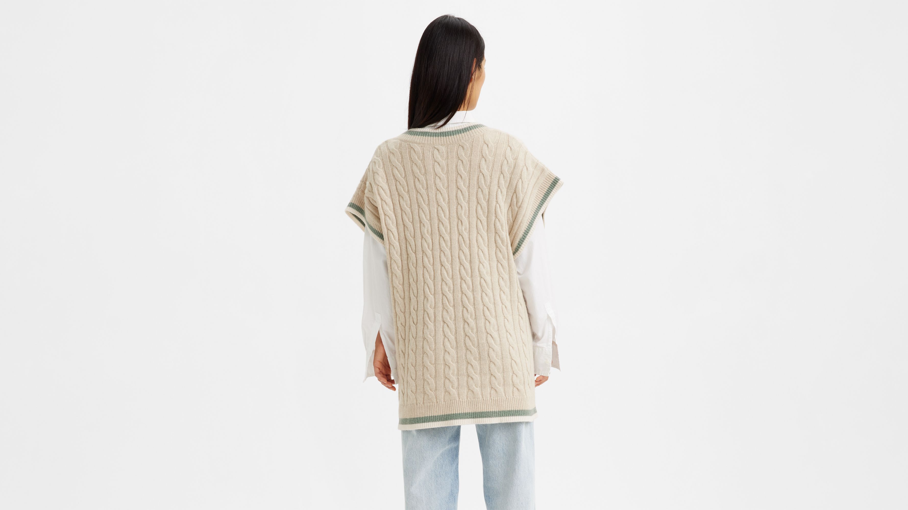 Pull sans manches Levi's® Made & Crafted® - Varsity Neutral - Neutral