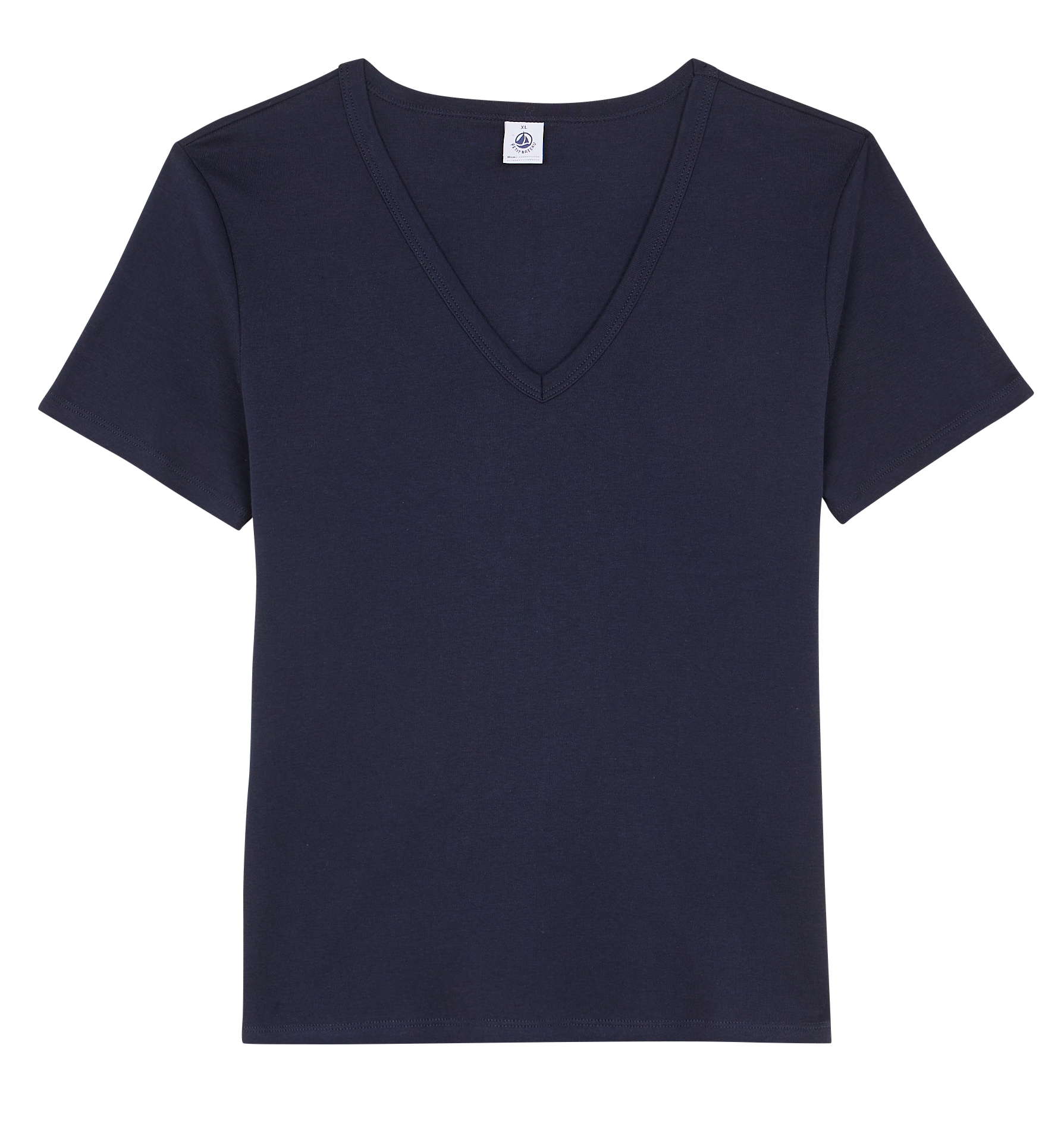 Tee-shirt en coton épais | Bleu