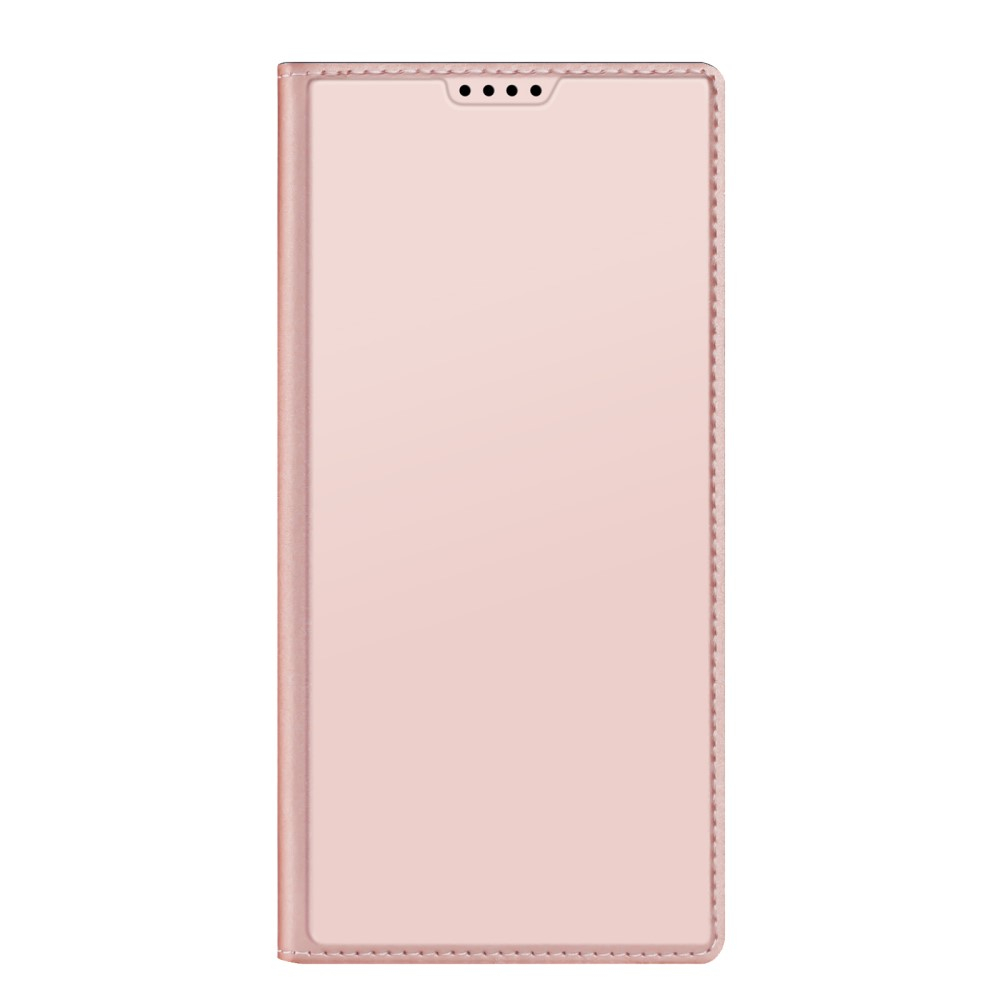 Samsung Galaxy S25 Ultra Flip Wallet Cover Leder Tasche - Roségold