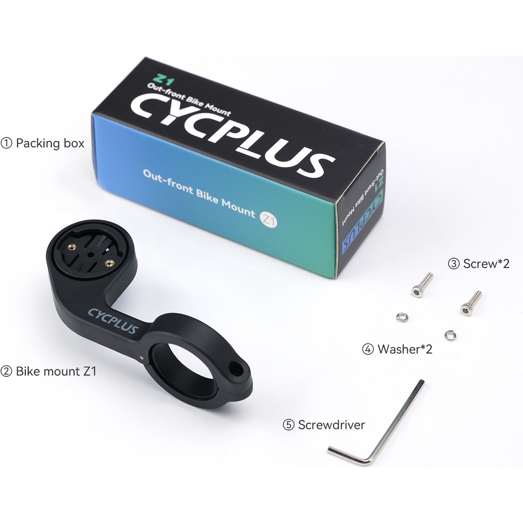 CYCPLUS Z1 Out-Front Houder