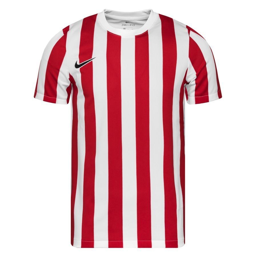 Nike Maillot DF Striped Division IV - Blanc/Rouge/Noir Enfant