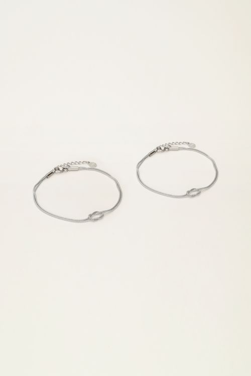 Forever Connected minimalistische armbanden set