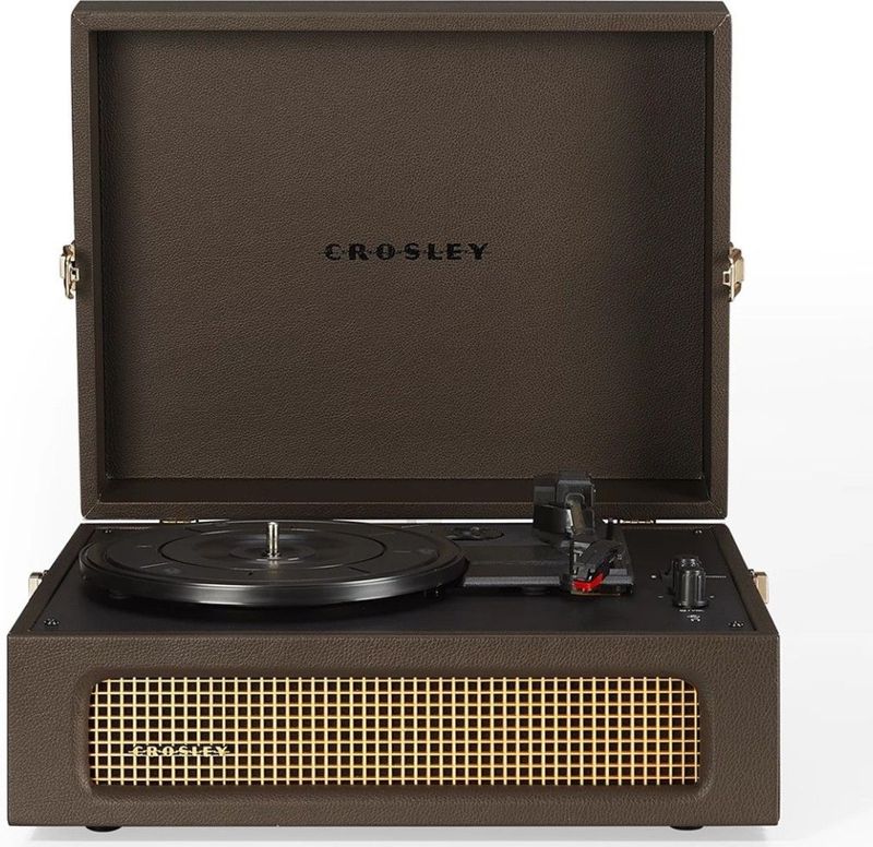 Crosley Voyager Portable Turntable with Bluetooth Cocao