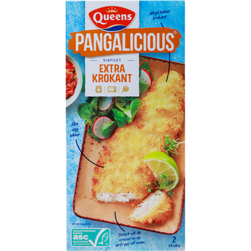 Queens Pangalicious Extra Krokant 2 stuks 250 g