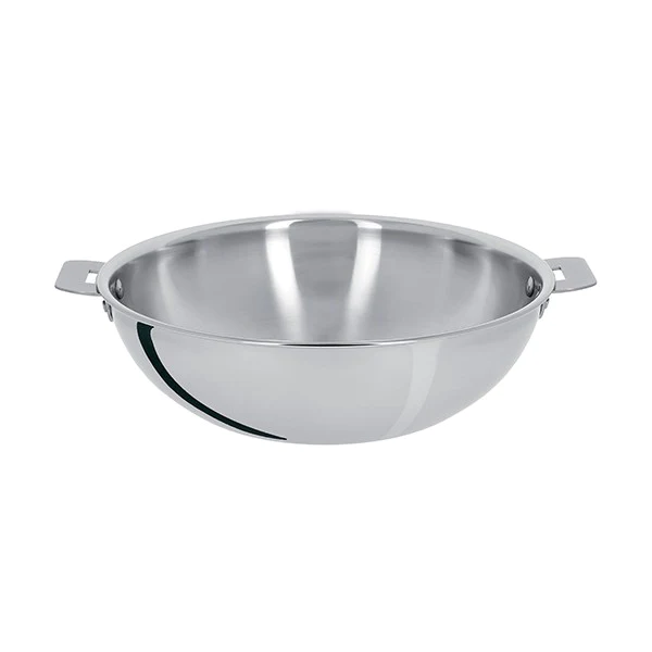 Wok inox Casteline 28 cm Cristel