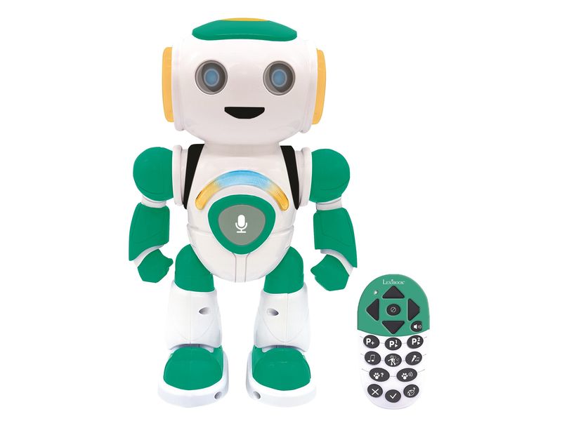 Lexibook Powerman Junior Roboter -FR- Programmierbarer Roboter mit Quiz, Musik, Spielen