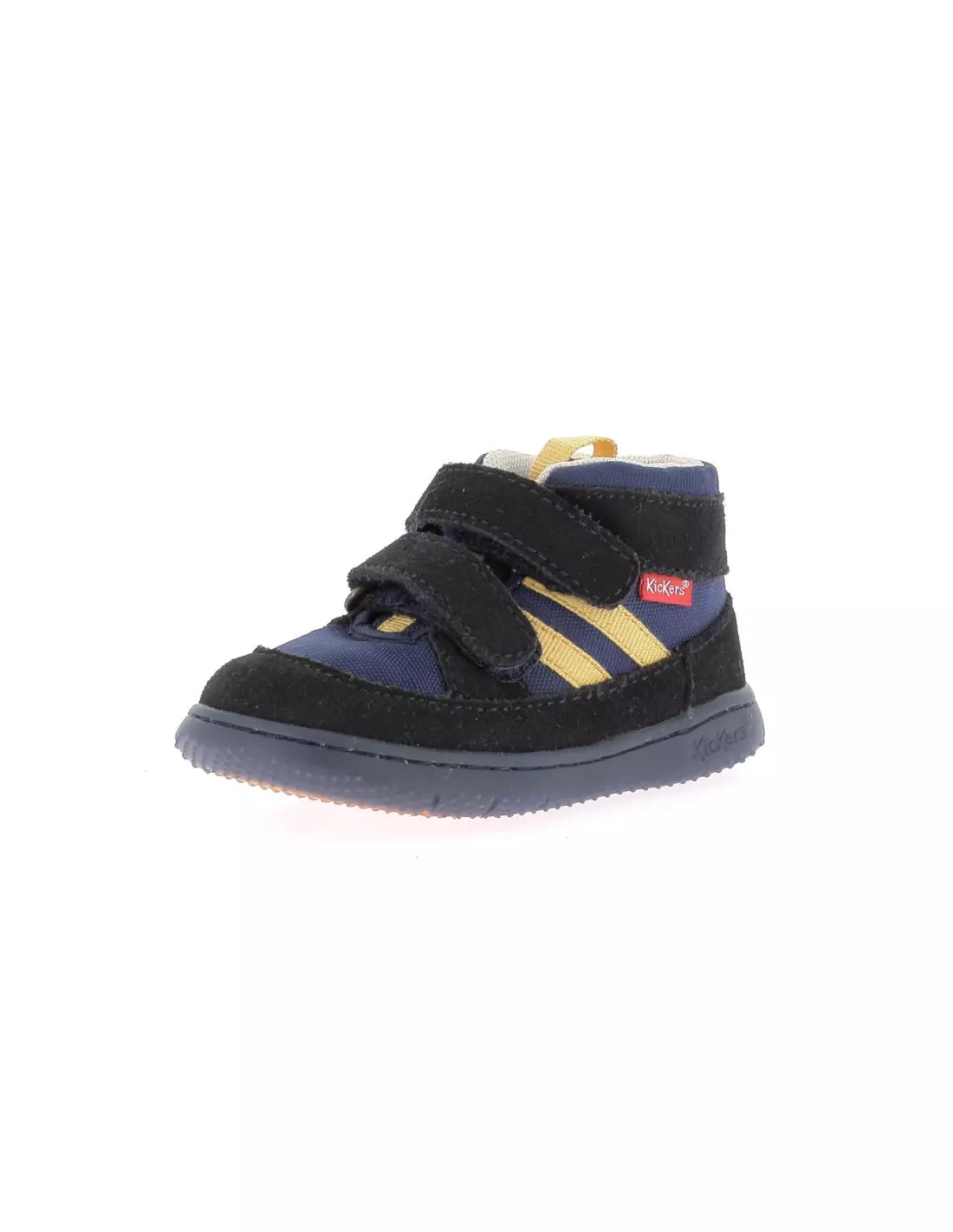 KICKERS KICKBUBBLOKRO - Baskets Bleuorange