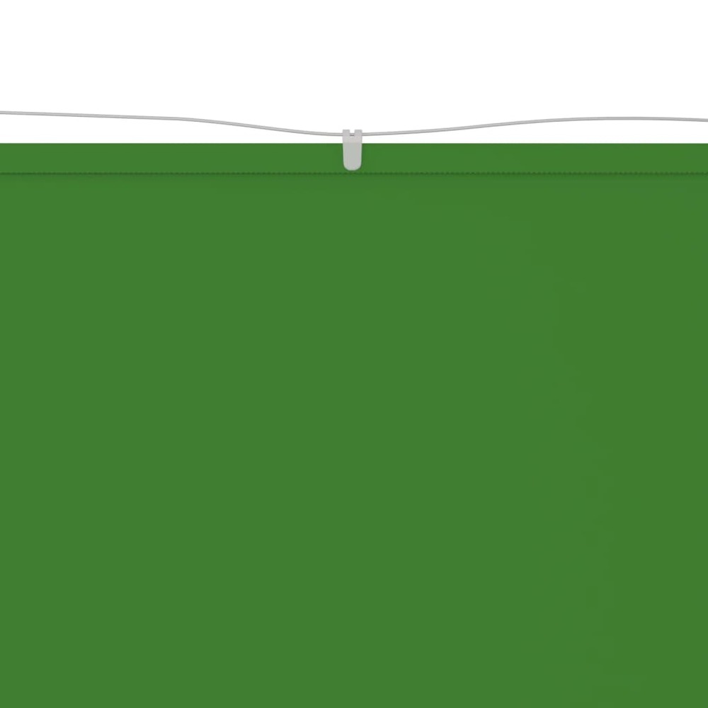Auvent vertical 100x420 cm tissu oxford vert clair