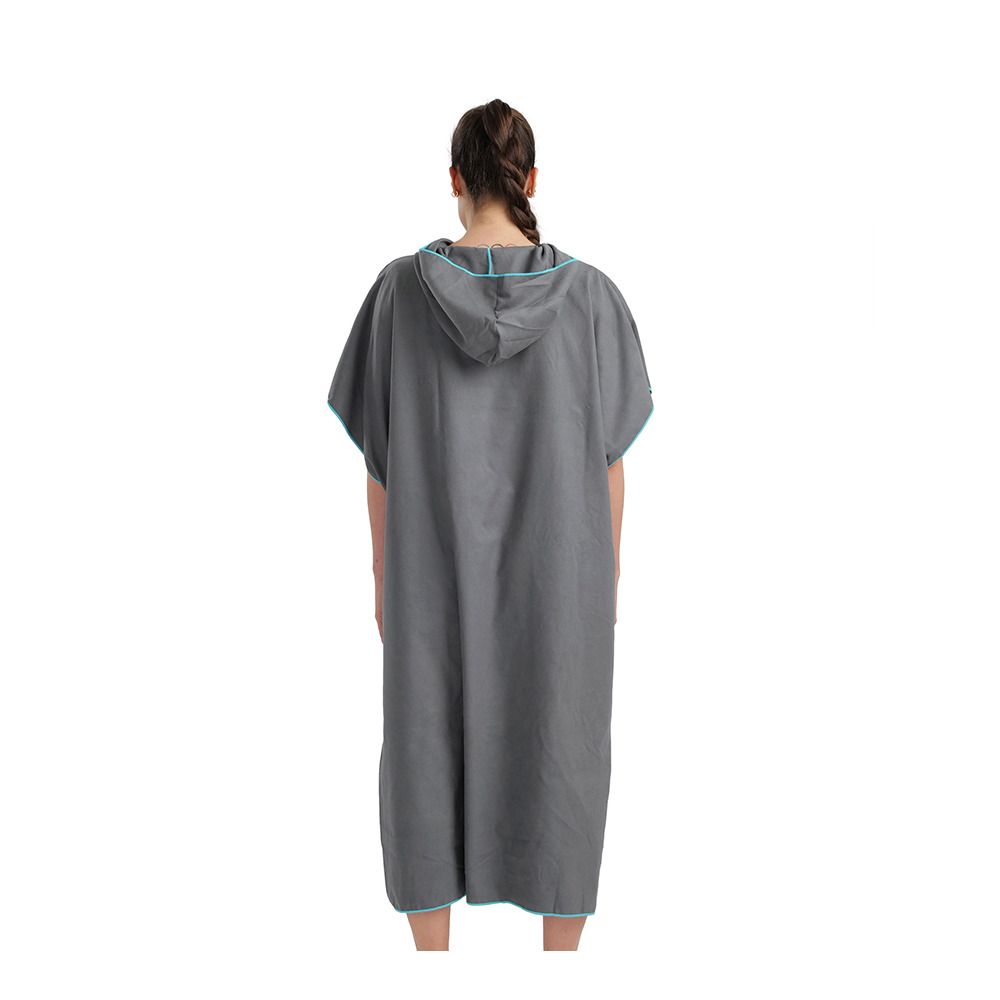 Arena SMART PLUS - Poncho dark grey/sky