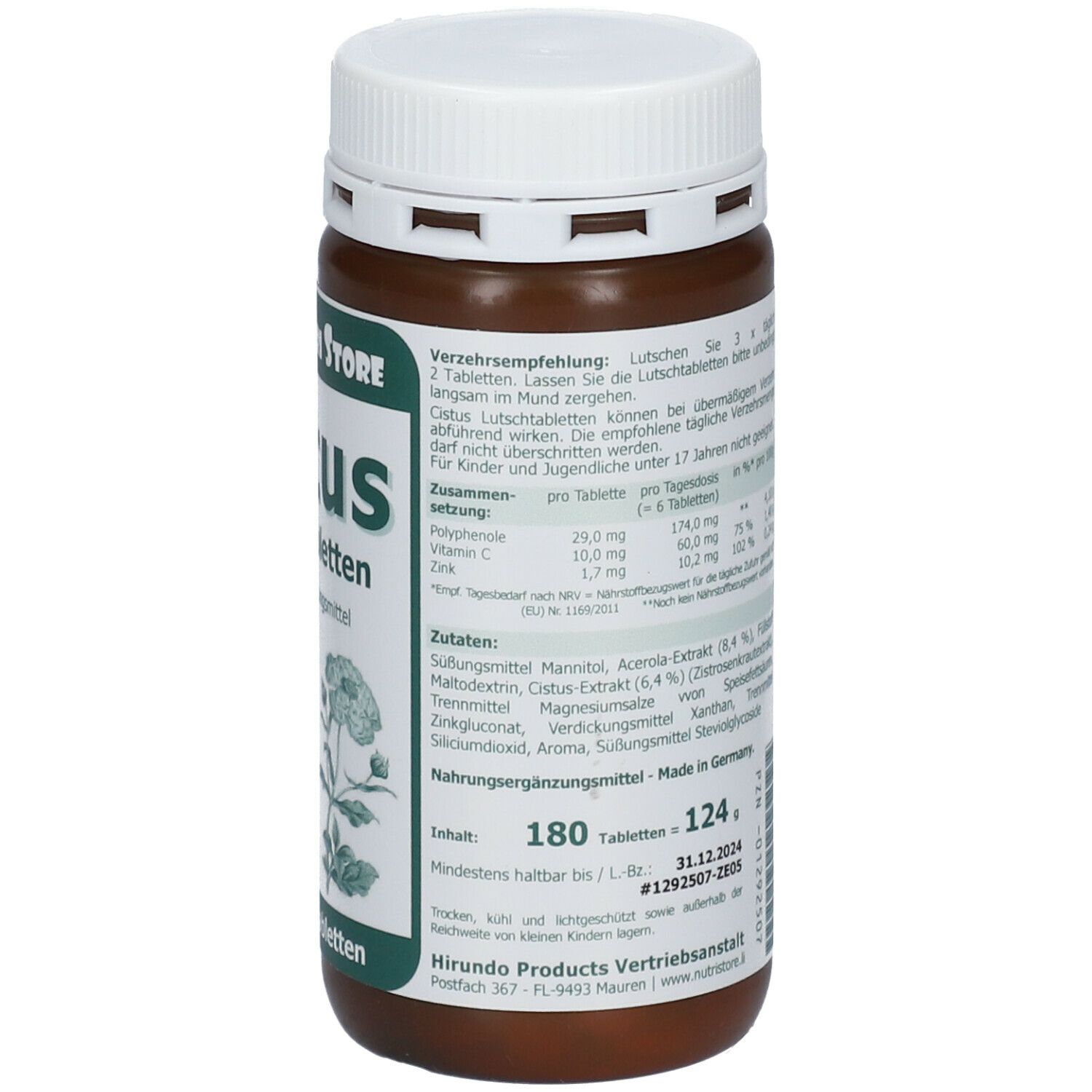 Cistus Incanus Lutschtabletten
