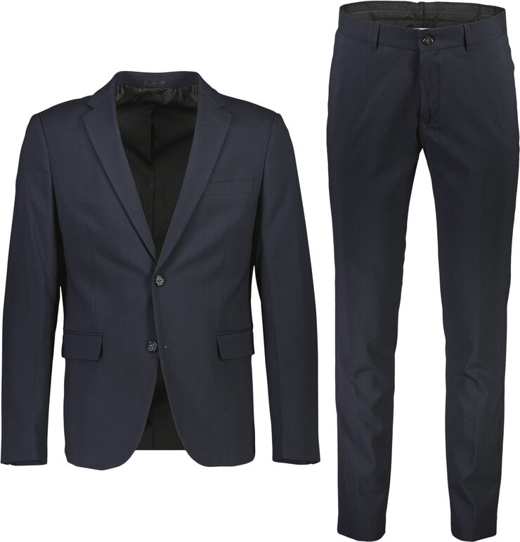 Lindbergh Suit med let stretch Blå