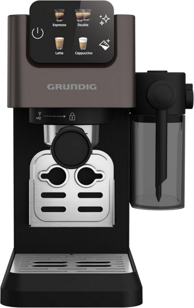 De'Longhi Dedica Style EC685.M, Machine à expresso avec buse à mousse de lait professionnelle, seulement 15 cm de large, réservoir de 1 L, boîtier en métal, compatible avec les dosettes ESE, métal
