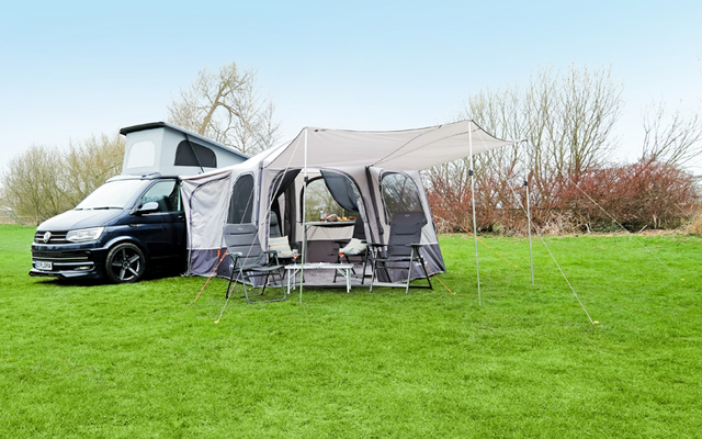 Vango Airhub Hexaway II aufblasbares Busvorzelt