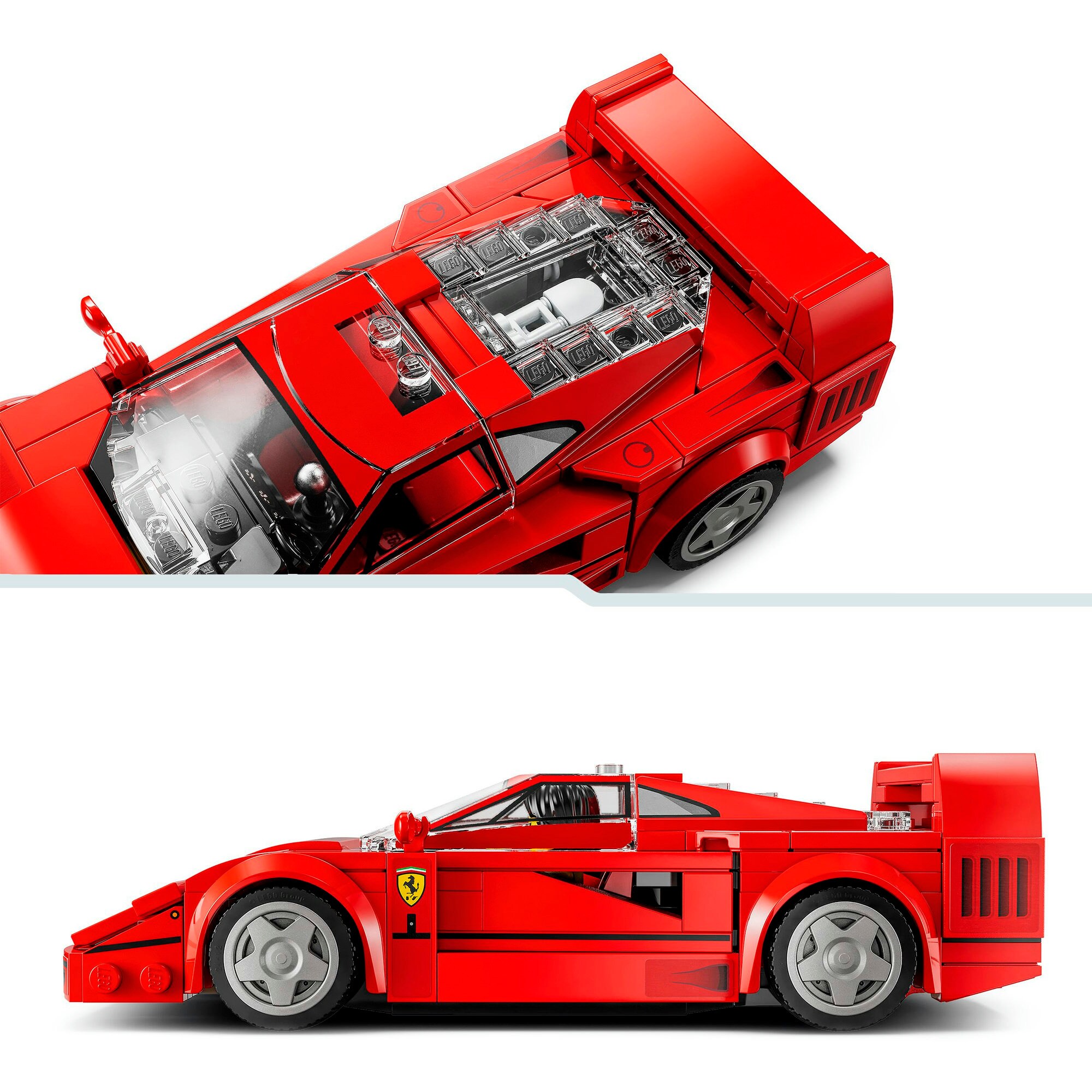 LEGO Konstruktionsspielzeug Speed Champions Ferrari F40 Supersportwagen