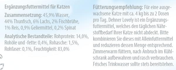 Dehner Premium Lovely Nassfutter für Katzen