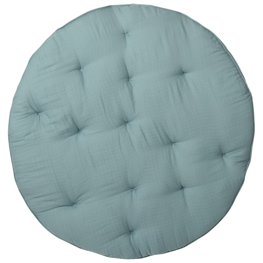 Tapis d'éveil en coton effet capitonné